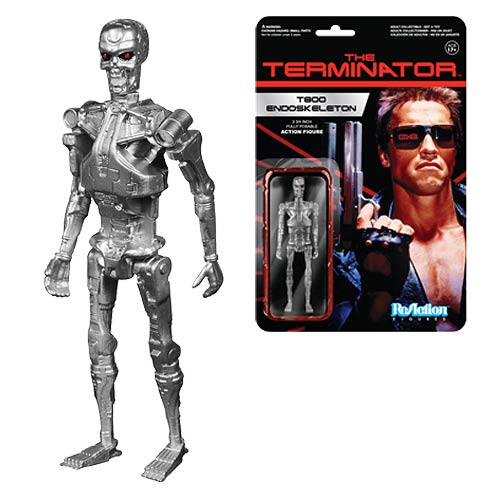 Terminator T-800 Endoskeleton ReAction 3 3/4-Inch Retro Action Figure